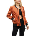 RNSHANGER Womens Fashion Jackets and Coats New Women's Windbreaker Bomber Jacket Girl Autumn Long Sleeve Cargo Outdoors Jacket