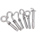 Expansion Shield Concrete Eye Anchor 304 Stainless Steel Galvanized Finish Swivel Eye Expansion Anchor Bolt M6-M12 Metric Thread