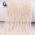 Wholesale 2-2.5mm and 3-4mm 3a Potatp Shape Cultured Freshwater Pearls Loose Pearls Beads