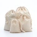 Personalized  Muslin Bag for Gifts Wedding 6 X 8 Inches Muslin Bags Linen Sachet   Empty Gift Pouch for Party Home Supplies