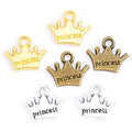 Zinc Alloy Antique Silver Color Crown Charms Pendants Jewelry Findings for DIY Choker Necklace Bracelet 13*11mm N209