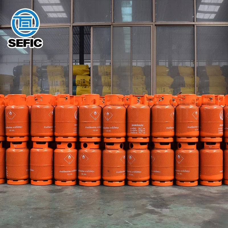 12.5KG 26.5L Lpg Tank Cylinder Propane Lpg Gas Cylinder for Cooking in Gabon