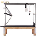 Oak Rubber Wood Pilates Cadillac Reformer Trapeze Table Solid Wood Pilates Cadillac