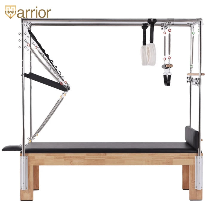 Oak Rubber Wood Pilates Cadillac Reformer Trapeze Table Solid Wood Pilates Cadillac