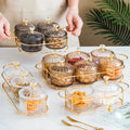 Factory Outlet Eco-Friendly Dry Fruit Tray Snack Bowl with Plate Dish for Everyday Storage Turkish Style
