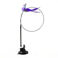 Simulation Bird Interactive Funny Feather Bird With Bell Cat Teaser Stick Toy for Kitten Playing Teaser Wand Toy Cat Supplies