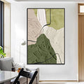 Contemporary Modern Wall Art Abstract Painting Big Size Hand-Painted Color Artwork for Hotel & Home Decor Supports Canvas Base