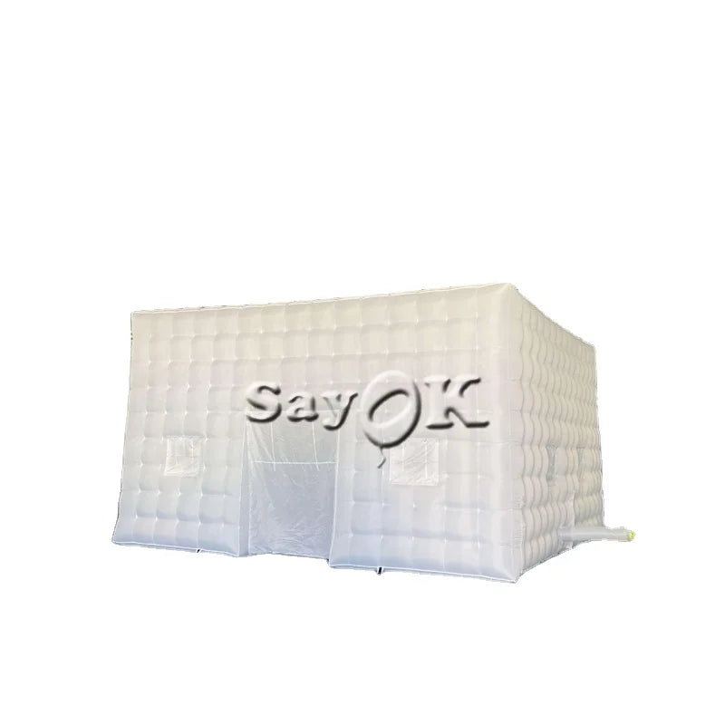 Large Cube Wedding Party LED Light Inflatable Tent Camping Price for Outdoor Events Night Club Tent Inflatable Cube
