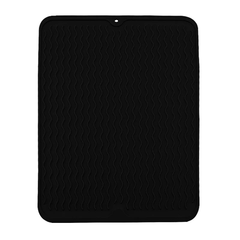 Foldable Non-slip Sink Mat Grid Accessory Kitchen Durable Easy Installation Dish Drying Mat Silicone Sink Protector Drainer