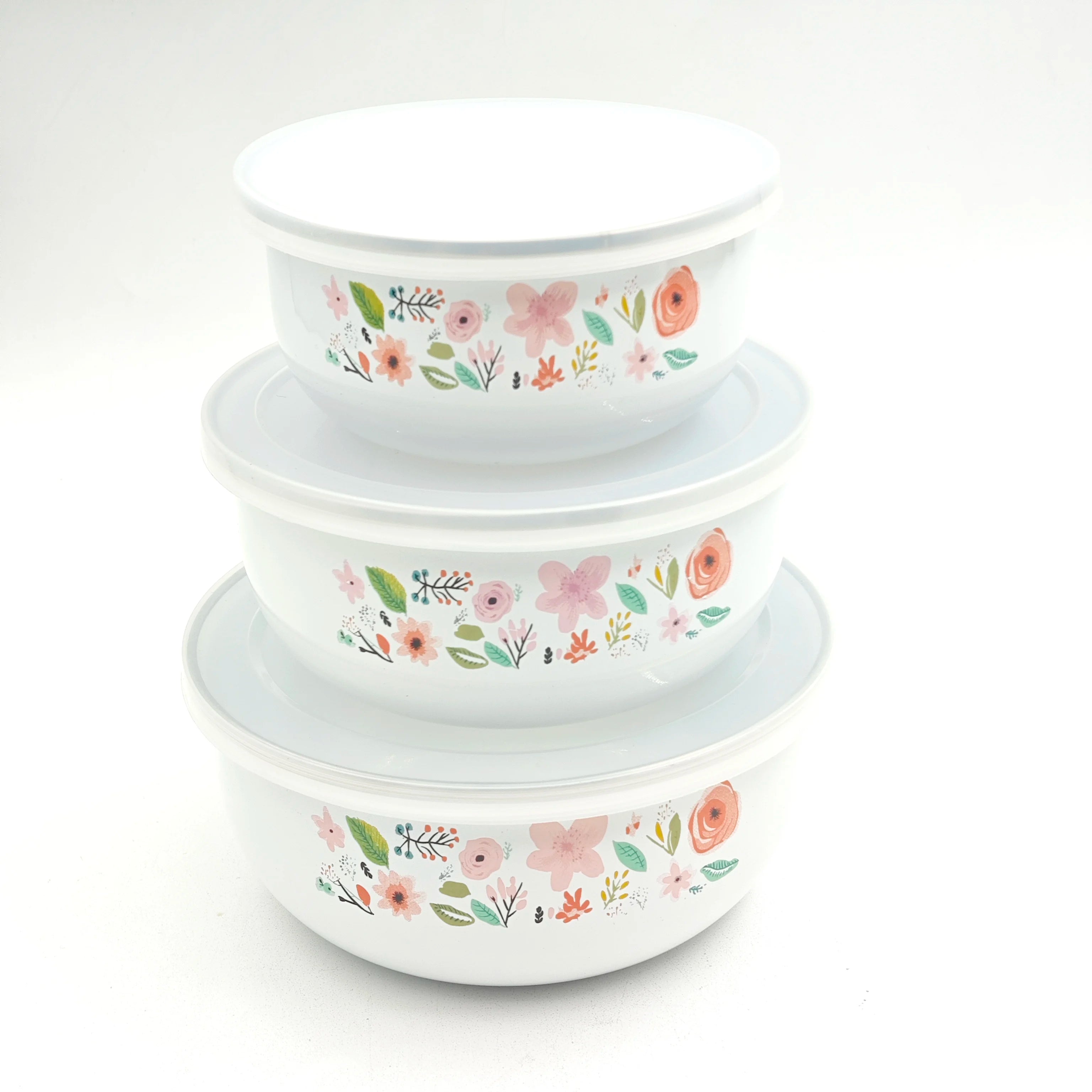 Senny Enamel Holiday kitchenaid Turkey Spicy Burrito Chicken Spice Bowl Restaurant Home for Ice Cream Food Serving