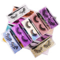 3D Silk Faux Mink Fake Premium Synthetic False Eyelashes Wholesale Natural Volume Eye Lashes Manufacturer