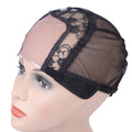 Wholesale Price 3.5*3.5 U Part Wig Caps for Making Wigs With Adjustable Straps Glueless Wig C-a-p Fast Shipping