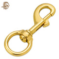Snap Hook Swivel Solid Brass Brass Snap Hooks for Bags Light Brass Snap Hook