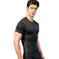 KY Bodybuilding T-shirts Customized Plain Classic Workout Gym Bodybuilders Muscle Fitness Men Polyester Tshirt