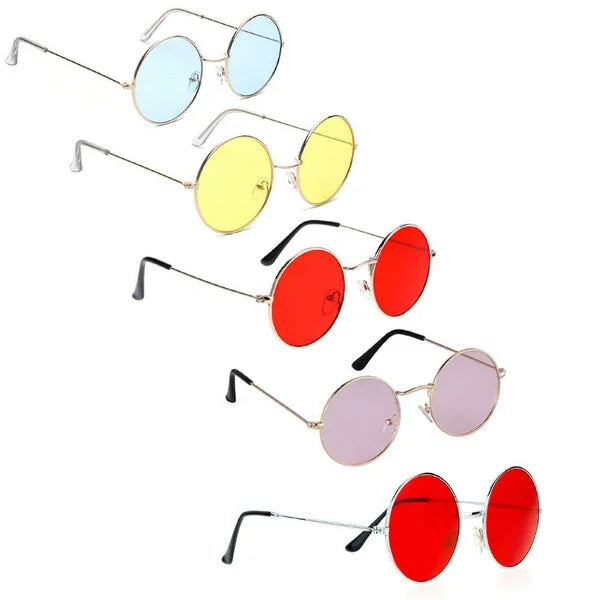 Kids Round Sunglasses With Metal Frame Boy Cute Uv400 Shades Custom logo Round Sunglasses for Children