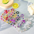New Color Metal Star Bead Mobile Phone Chain Painted Bow Mobile Phone case Bag Hanging Accessory Key Chain Decoration