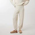 China OEM Sweater Manufacturer Women's Lounge Wear Jogger Loose Cable Knit Loungewear Sweater Pants for Women