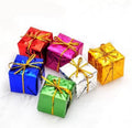 Christmas Antique Festive Colorful Foam Gift Box Set Christmas Christmas Tree Hanging Decoration