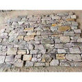 Cheap Exterior Panels Wall Cladding Random Blue Quartzite Natural Back Cement Culture Stone for Fireplace and External Wall