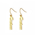 Personalized Old English Name Drop Earring Charm Inspirational Jewelry