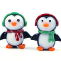 Manufacturer Customization Mini Art Glass Miniature Small Murano Lampwork Glass Little Penguin Animal Figurine