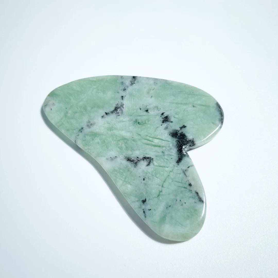 Gems Diy welcomed xiuyan jade guasha stone board custom face gua sha tool for healing