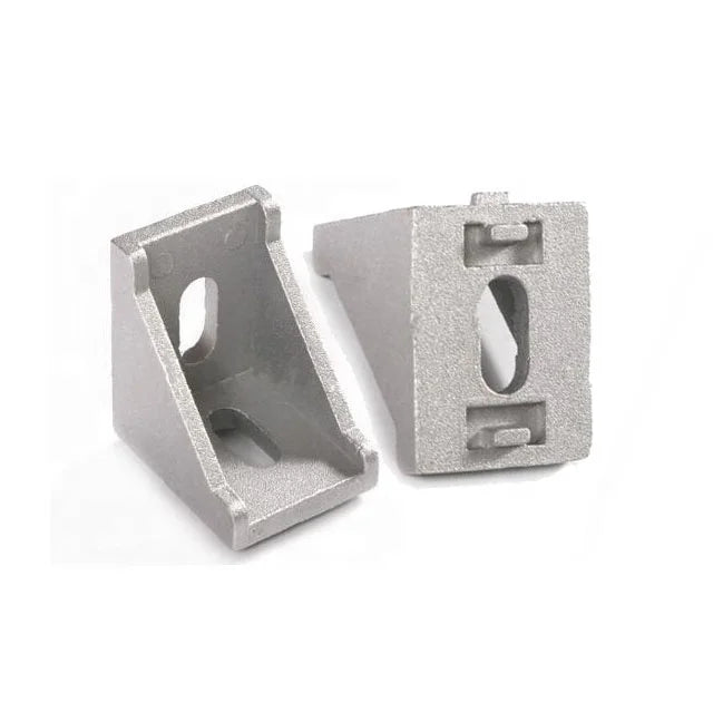 3030 Aluminum Right Brace Corner Joint Gusset Extrusion Profile Angle Bracket