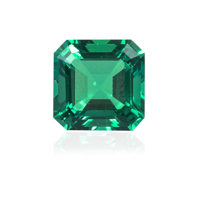 Wholesale for Sale Colombian Emerald Asscher Cut Emerald Gemstone Jewelry