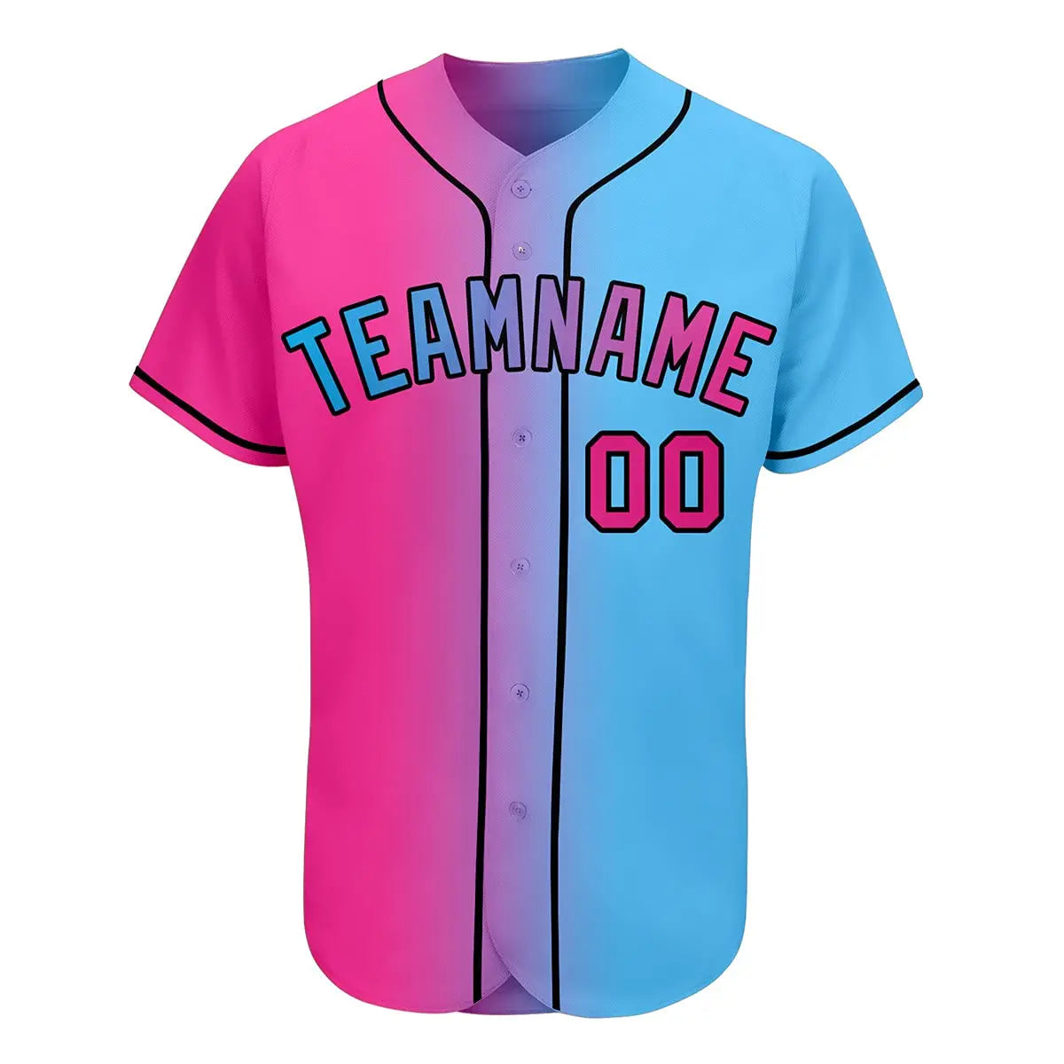 Wholesale Customized New Design Unisex Sublimated Polyester Baseball Jerseys