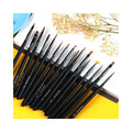 Nail Brushes 16Pcs Professional Brush for Manicure Gel Art Acrylic Liquid Powder Carving Pen Gradient Tool