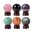 Wholesale Natural Healing Crystals Healing Stones Amethyst Crystal Ball clear Rose Quartz Crystal Sphere