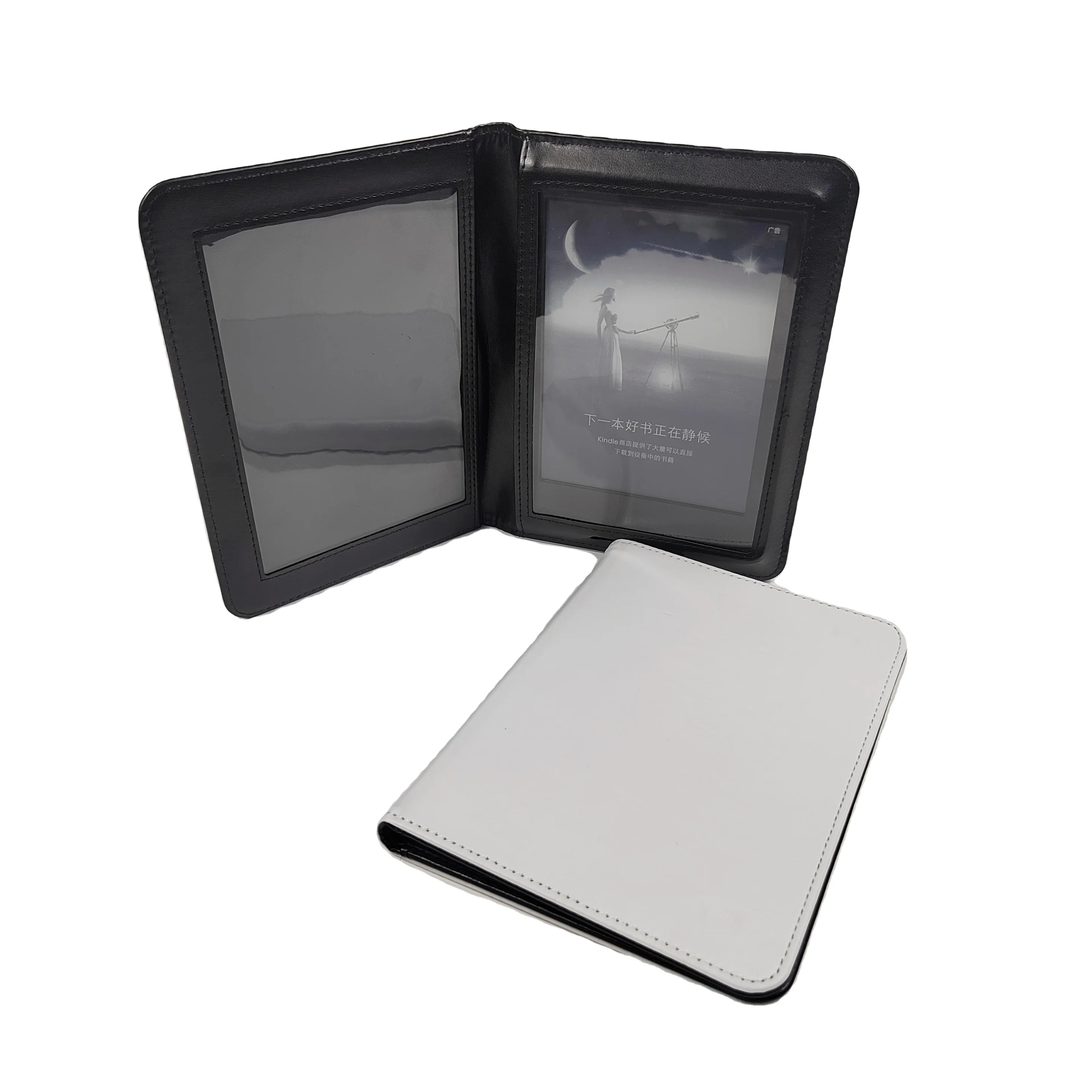 Sublimation Blank PU Leather Case Sleeve for Kindle 6 Inch E-book Reader Universal Cover