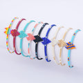 Summer Mexican Coloful Hand Made Jewelry Miyuki Heart Bracelet & Necklace Seed Bead Heart Jewelry Set