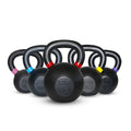 Tellus Fitness Powder Coated Cast Iron Kettlebell Strength Training Kettlebells Weight Set for Full Body Workout