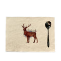 Qualisub Sublimation Placemat Blanks Table Mats Double Sided Printing Linen Placemat for Heat Press