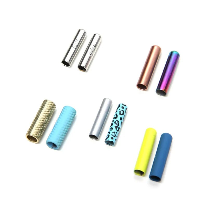 ABPF Factory Custom Fashionable Metal Aglet Shoe Lace Stopper Tip for Decorative