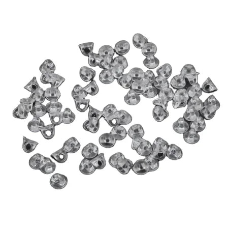 1000pcs 7mm Plastic Bail Pad Transparent Round Pendant Plastic Holder DIY Necklace Jewelry Invisible Bails Charm Pendant