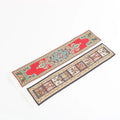 Turkish Woven Carpet Bookmark  Woven Rug Bookmark  Thread Bookmark Handmade Bookmark Woven Gifts