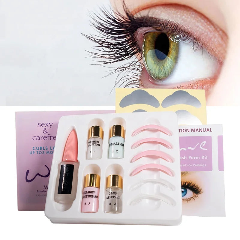 Wholesale Fast Perm Last up to Three Months Eyelash Curl Lifting Glue Kit Gel Balm Lotion for Lash Lift Kit Pivate Label