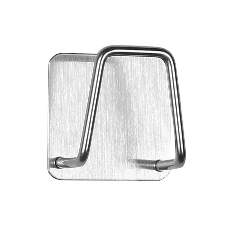 Quick Drying Modern Bathroom Dish Drying Rack Reusable Stainless Steel Waterproof Sponge Holder Wall Mount Installation