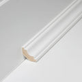 Modern White PS Skirting Lines Waterproof Wood and MDF Baseboard Flooring Molding for Indoor Interior Decorating