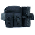 LUPU 3L 900D Nylon Backpack with OEM Anti-fading Running Belt Waist Bag Water-Proof Zipper Closure Oxford Material
