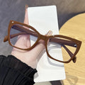 2025 New Designer Square Eyewear Unique Spectacle Anti Blue Light Glasses Frames Oversized Optical for Women