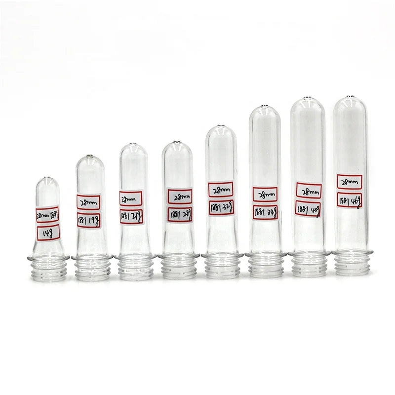 Preform Plastic Mineral Water Custom Specifications Color 28mm Short Neck 1881 Plastic-bottle-preform