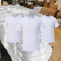US WAREHOUESE Sublimation Shirts 100 Polyester t Shirt Wholesale  Tee T-shirt 100% Polyester Sublimations Blank Mens t Shirts