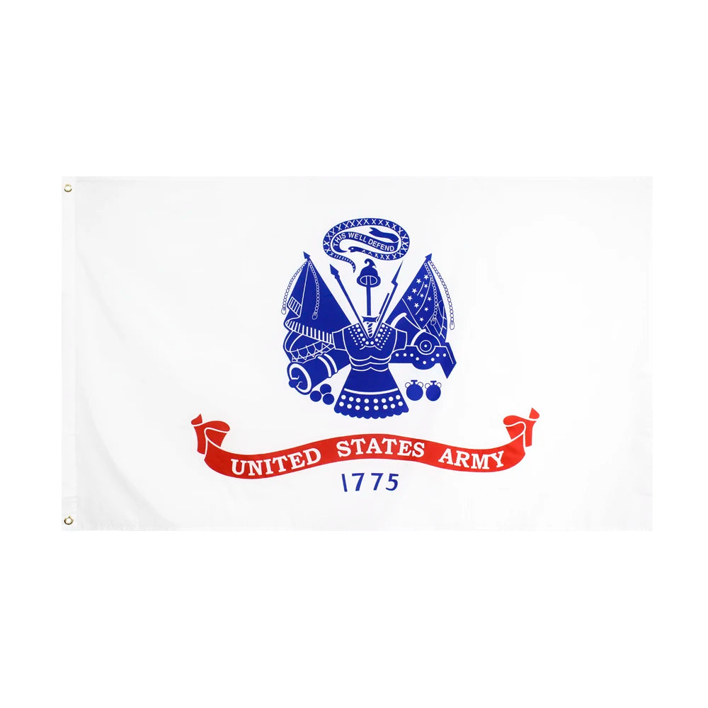 China Factory Supplier Promotional Ready to Ship 68D Polyester 3 X 5 Feet United States Military US Army Flag