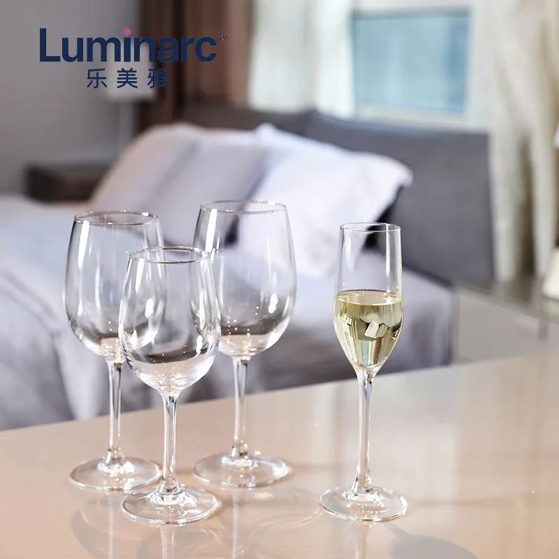 France Luminarc WO WINE Series Stemeware 5OZ 12OZ 16OZ 20OZ Burgundy Glass Champagne Flute Wedding Goblets