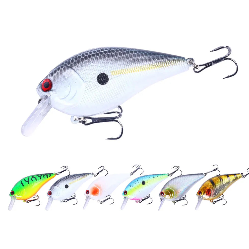 Floating Crankbait Wobbler Rattle 8.5CM/15G  for Bass Fishing