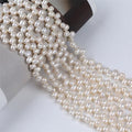 Wholesale Natural White 4.5-5.5mm AA Grade Rice Shape Freshwater Pearl Strand Loose Pearls Zhuji Brand