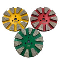 3 Inch and 4 Inch Diamond Metal Grinding Disc for Stone and Concrete Floor